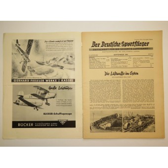 Der Deutsche Sportflieger, Zeitschrift für die gesamte Luftfahrt. Der sowjetischen Mittlere Bomber SB-RK. Espenlaub militaria